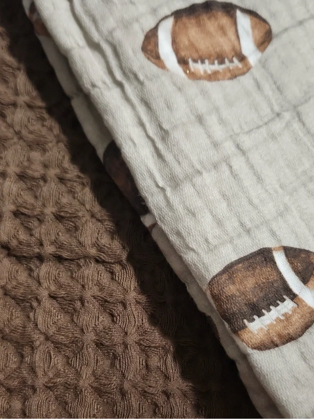 🆕 Brooks Brothers Football Kitchen Towels 3 Pack